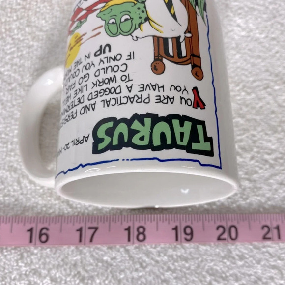 Vintage Contenova Collection Korea Ceramic Taurus Mug - Picture 8 of 9